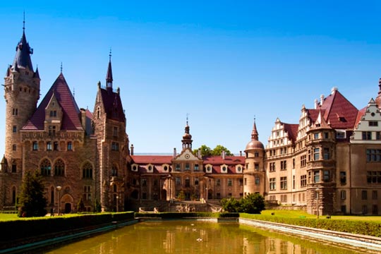 Polský zámek Moszna mezi nejlepšími evropskými zámky