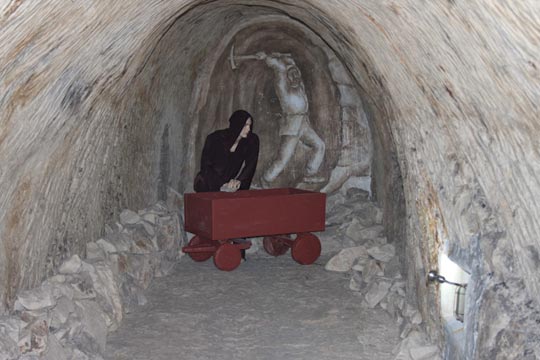 V křídové jeskyni 